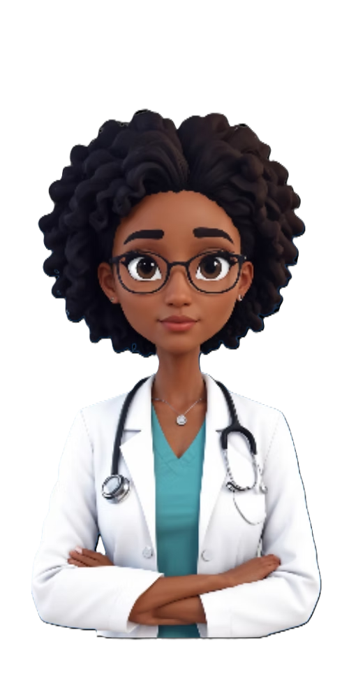 Healthcare professional doctor illustration